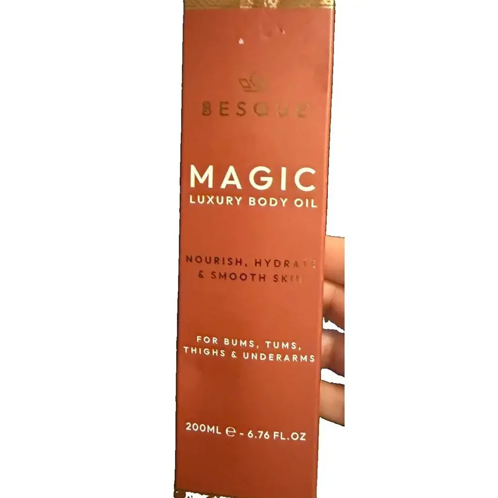 Besque Magic Luxury Body Oil 6.76 fl oz / 200 ml NEW SEALED IN BOX